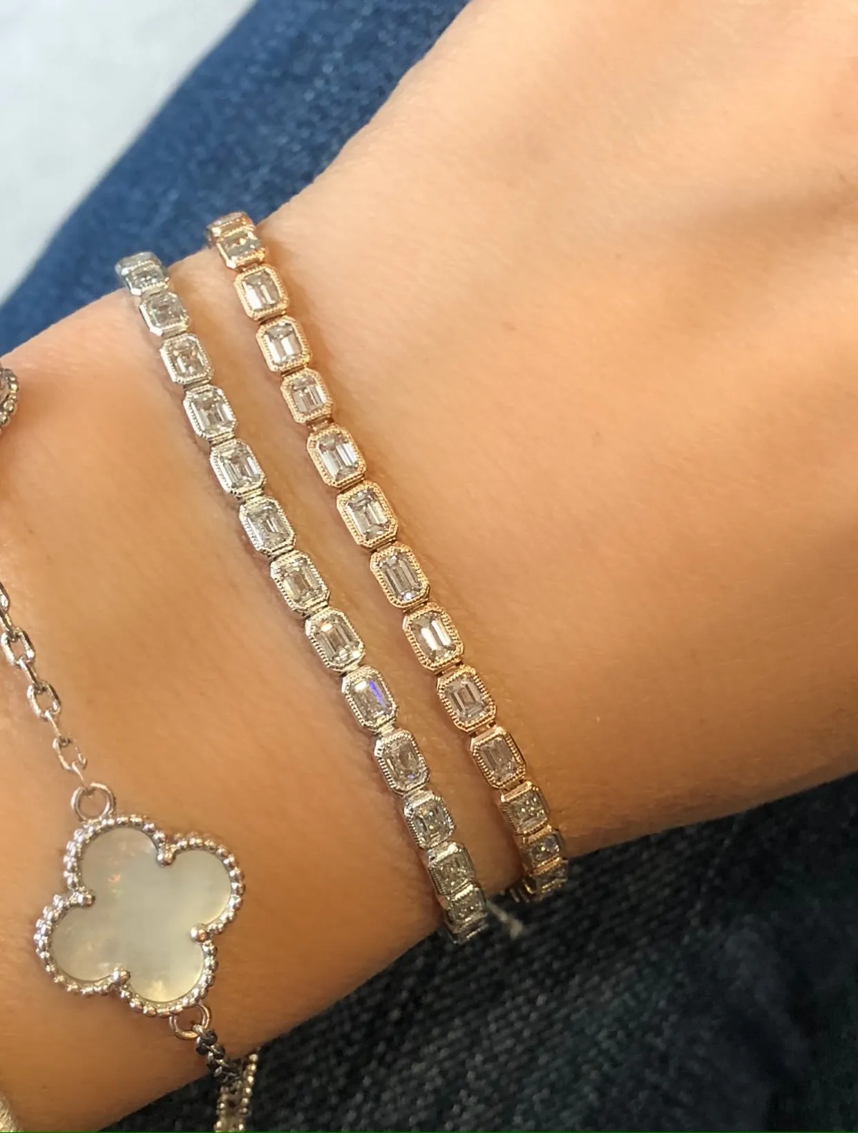 Croquet and Champs Diamond Bracelet