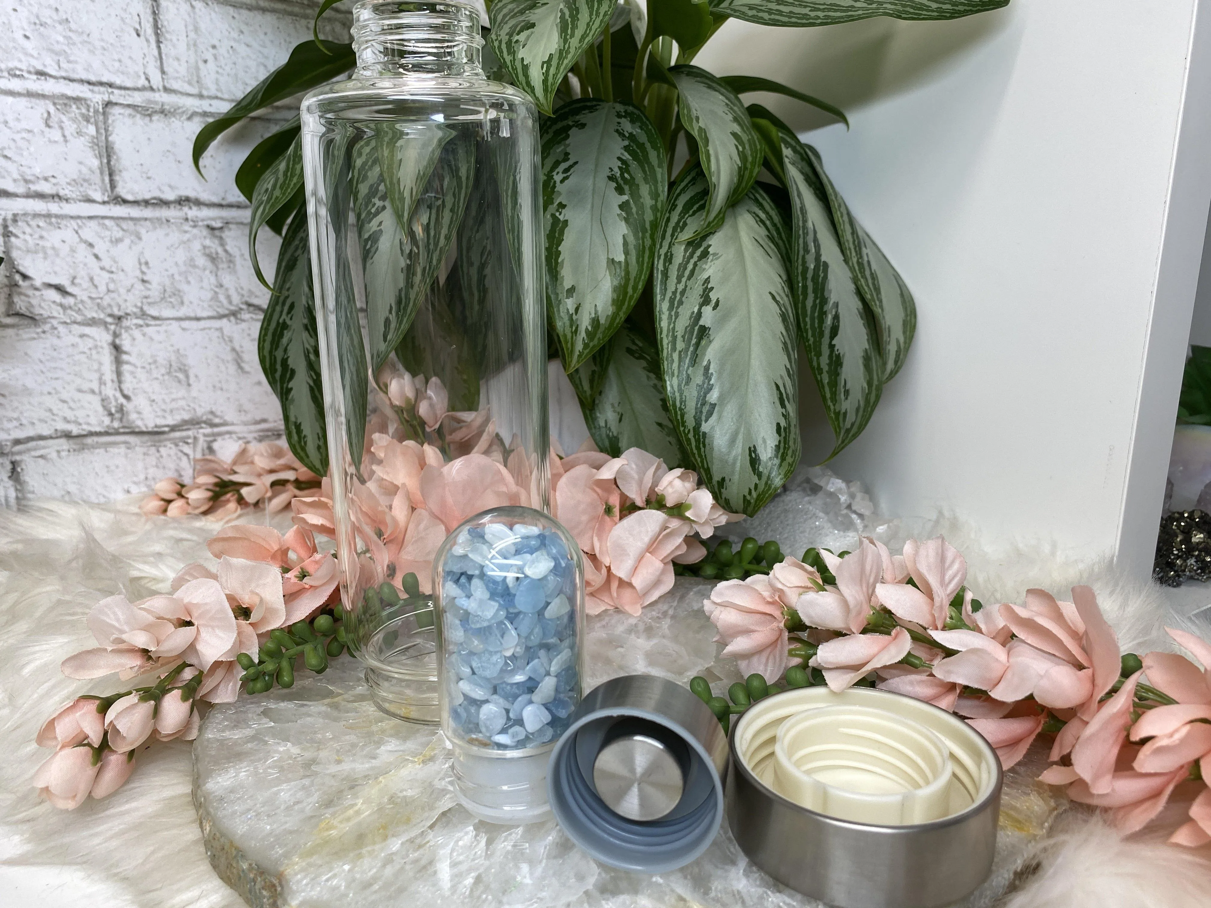 Crystal Water Bottle Inserts
