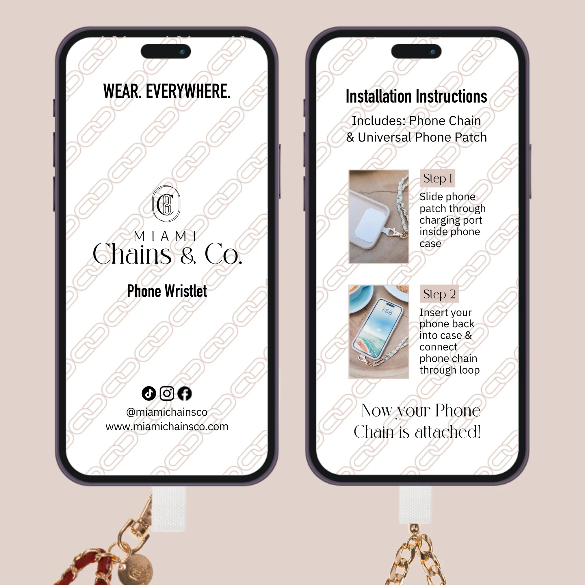 Dolphin Diva Phone Wristlet