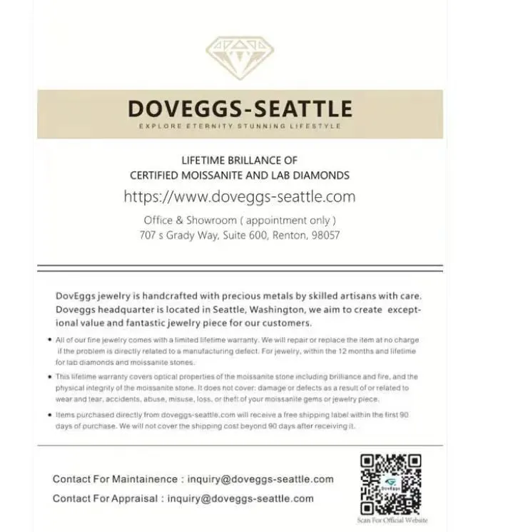 Doveggs round moissanite/lab grown diamond & colored gem earrings (around 22mm diameter)