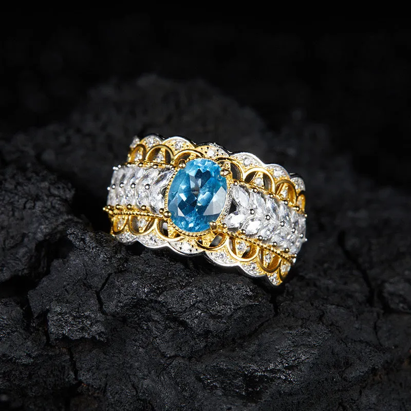 Elegant Moment - Crystal Vintage Ring