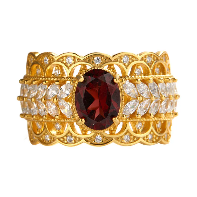 Elegant Moment - Crystal Vintage Ring
