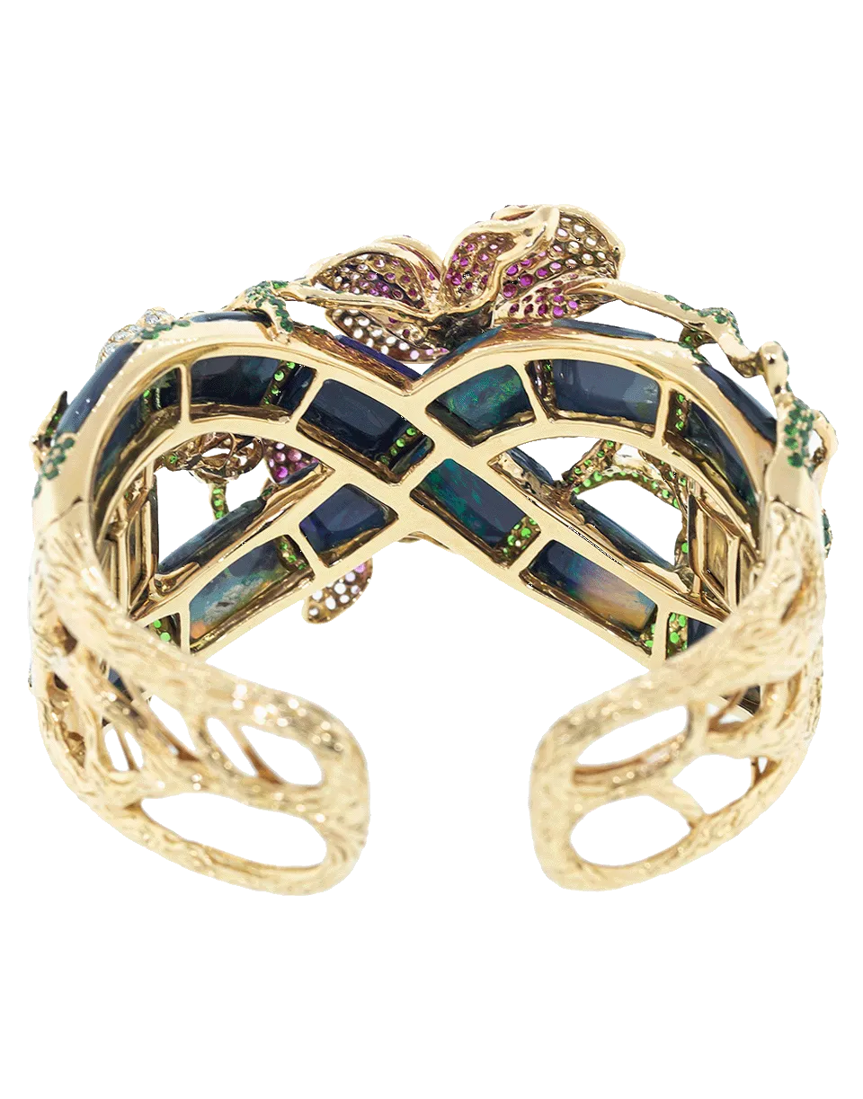 Flower Cuff Bracelet