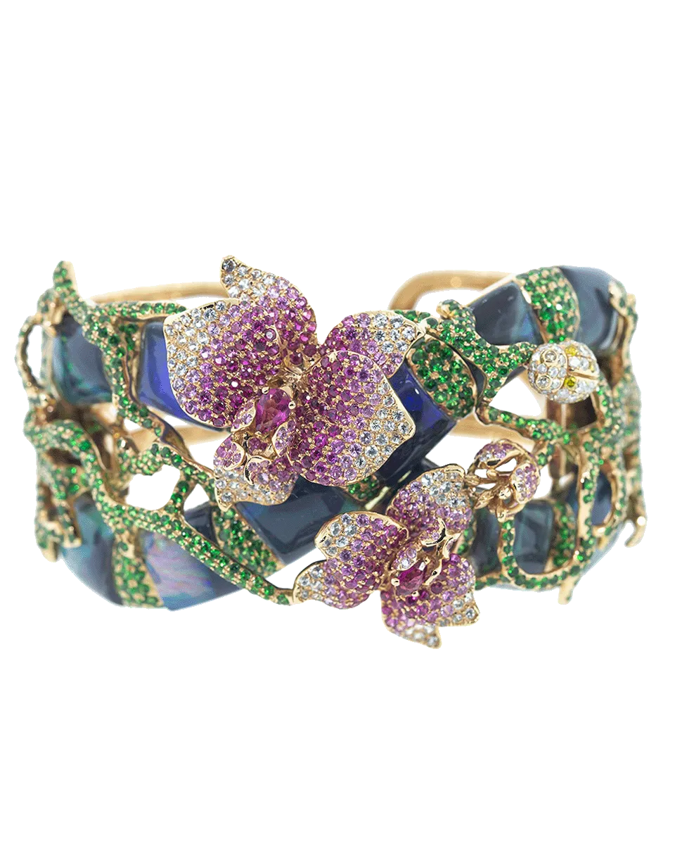 Flower Cuff Bracelet
