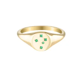 GEORGINI COMMONWEALTH COLLECTION SOUTHERN CROSS RING GOLD