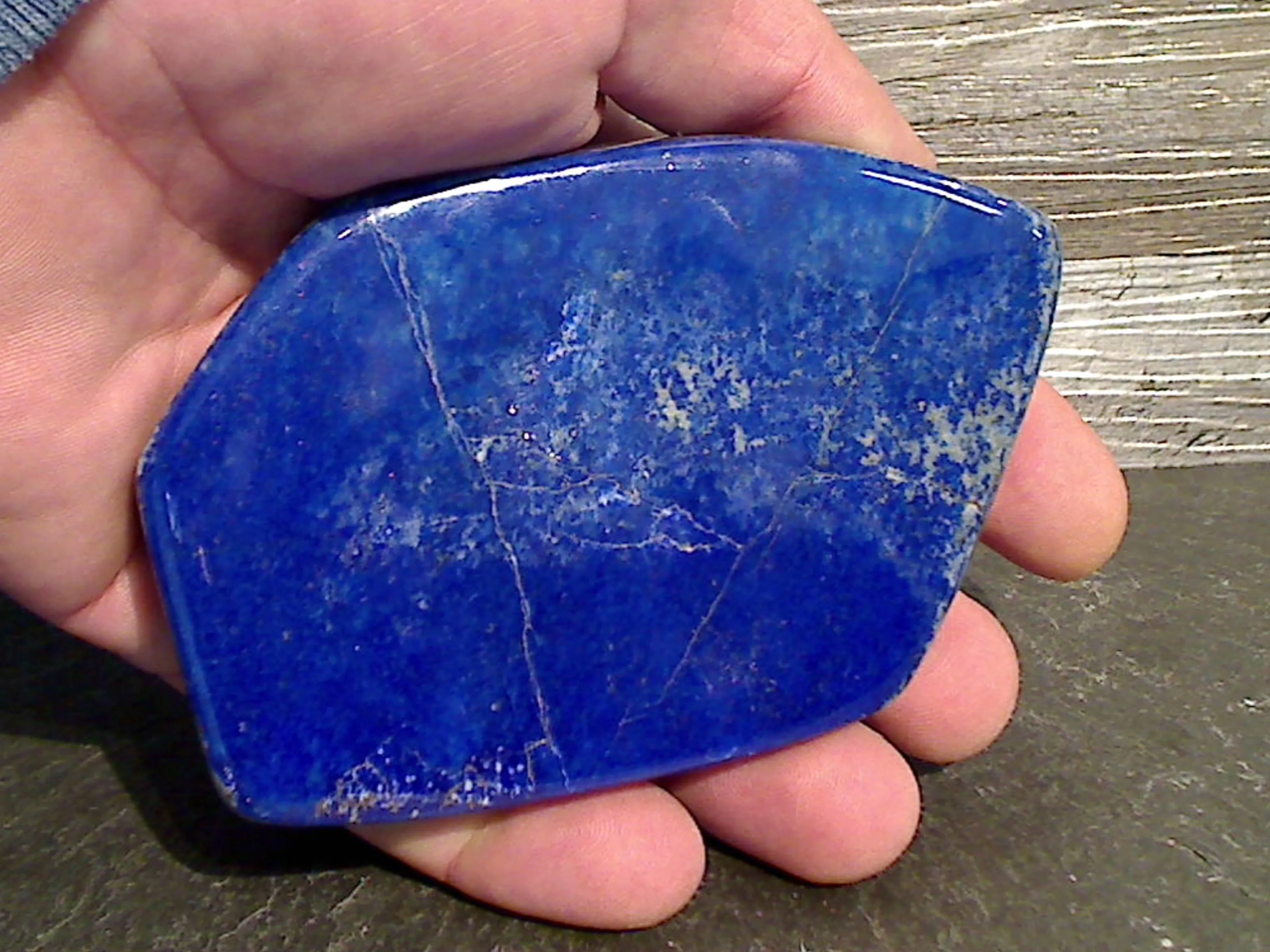 Lapis Lazuli 311g Full Polished Slab