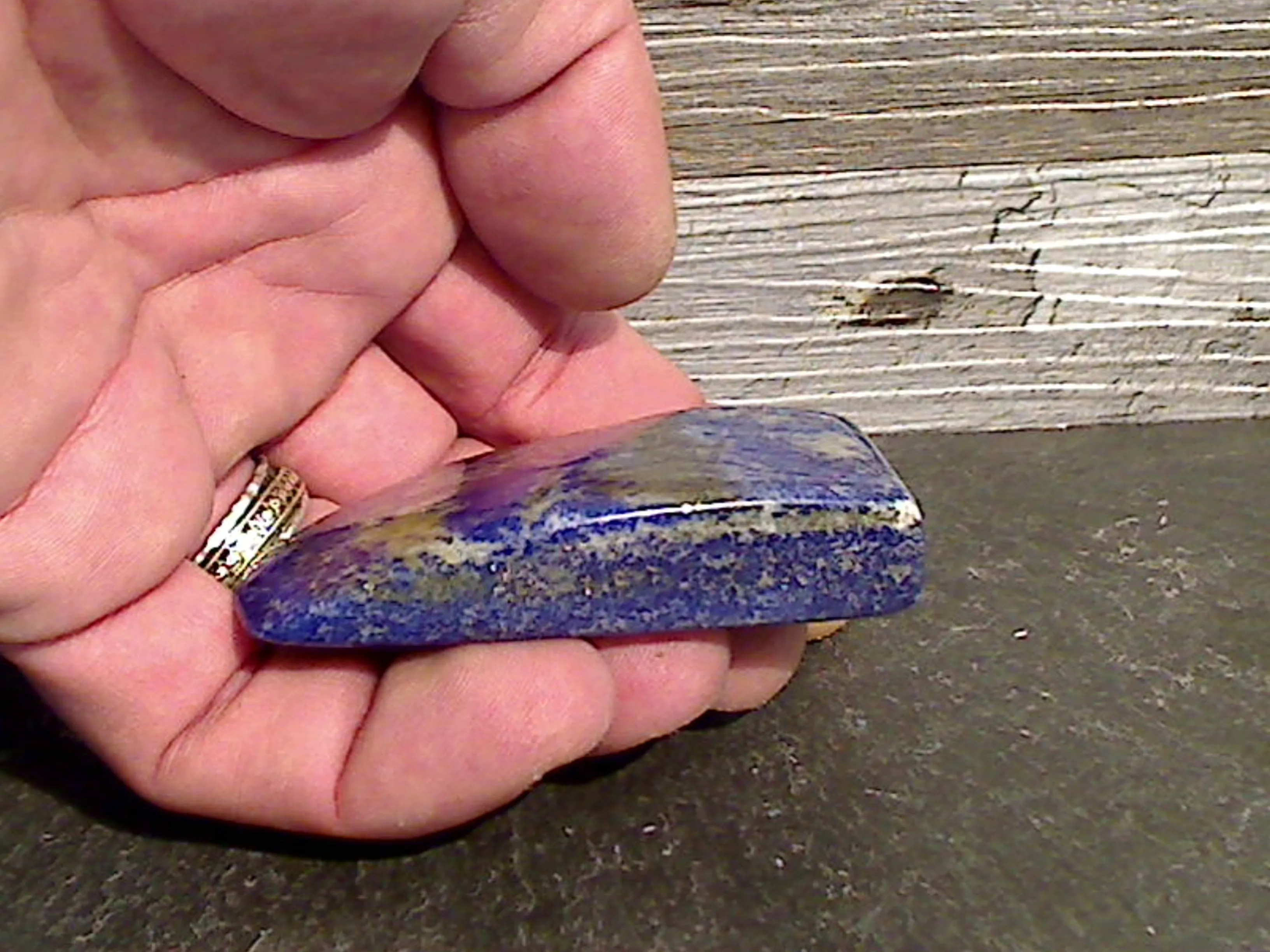 Lapis Lazuli 74g Small Full Polished Slab