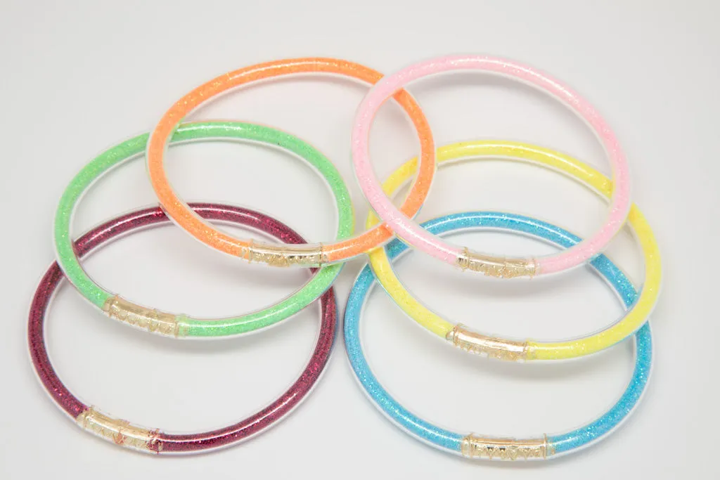 Rainbow Bangles Waterproof for Girls - Jewelry