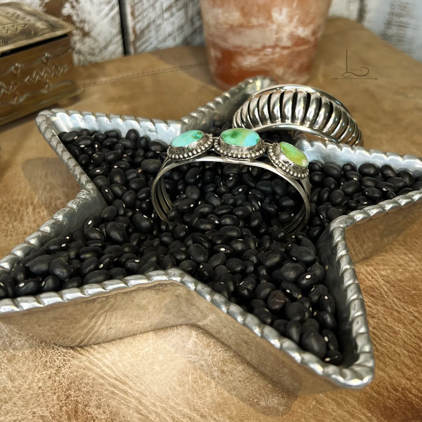 The Tres Sonoran Turquoise Cuff